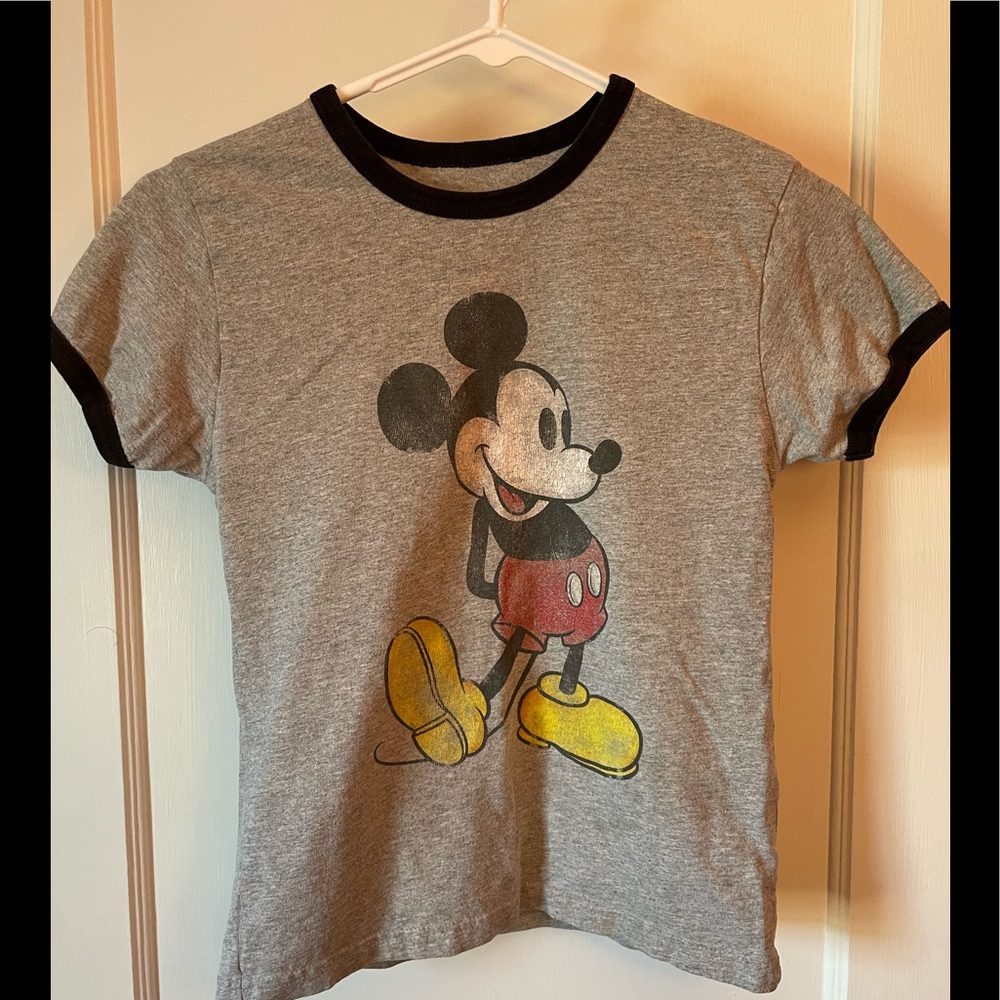 Disney T-shirt. Gray with Mickey size medium.